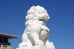真假汉白玉雕刻的狮子怎么辨认